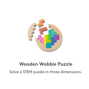 Lovevery Wooden Wobble Puzzle - NEW!